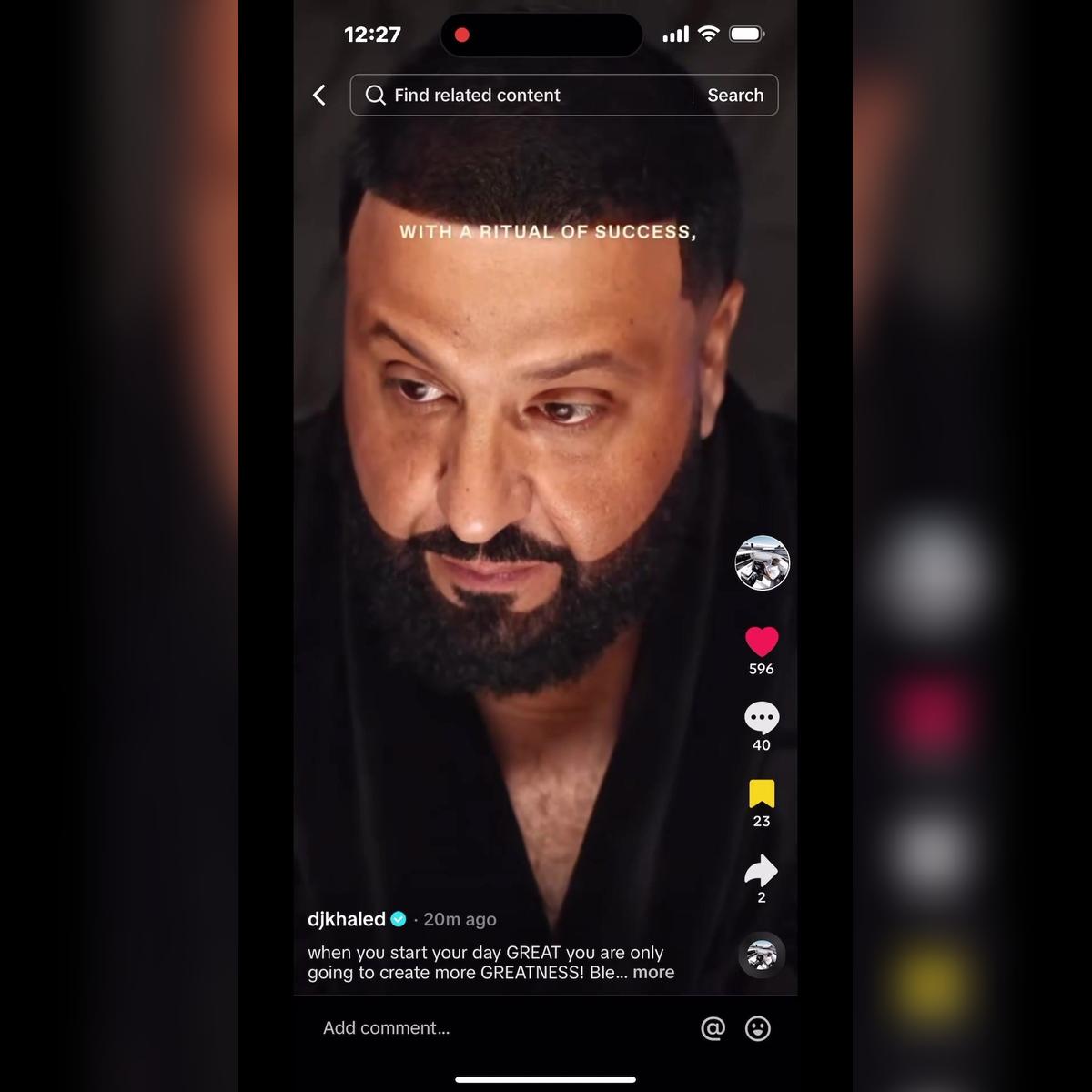2-28 Launch Content DJ Khaled Aurezzi