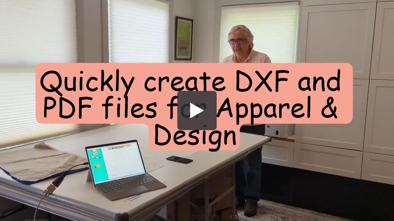 Quickly create DXF and PDF files for Apparel & Design | The Logic Group ...