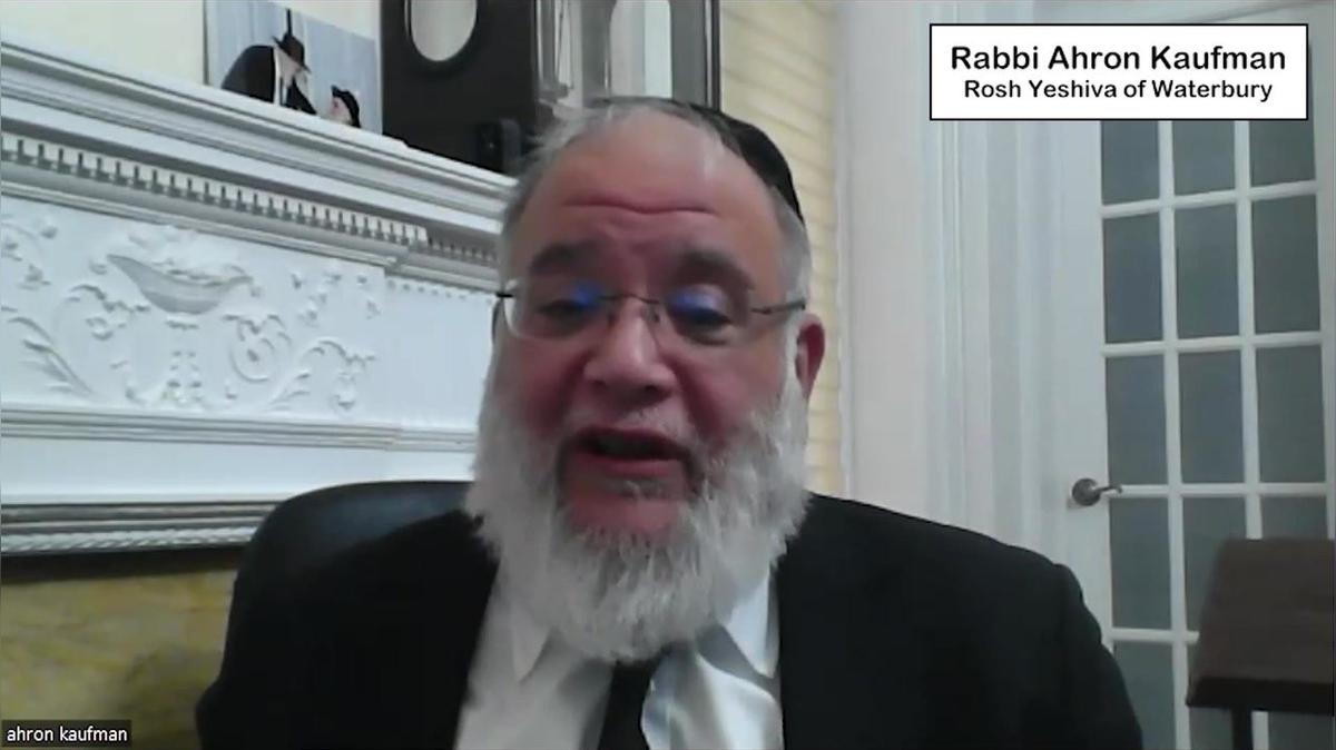 R&#39; Aharon Kaufman, Final