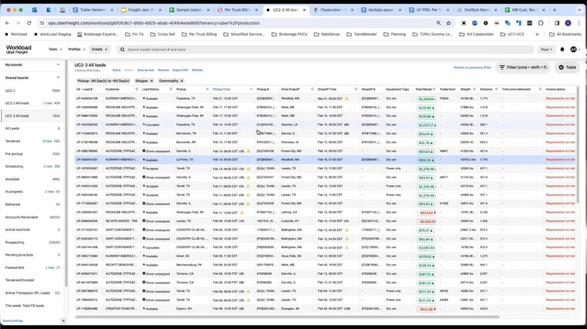 New Equipment Filter Demo
