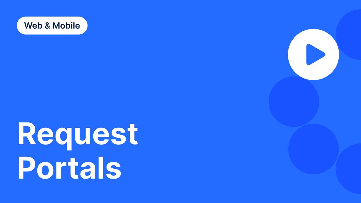 Request Portals