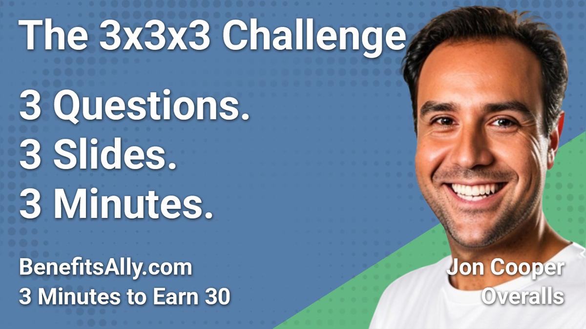 Overalls - 3x3x3 Challenge with Jon Cooper