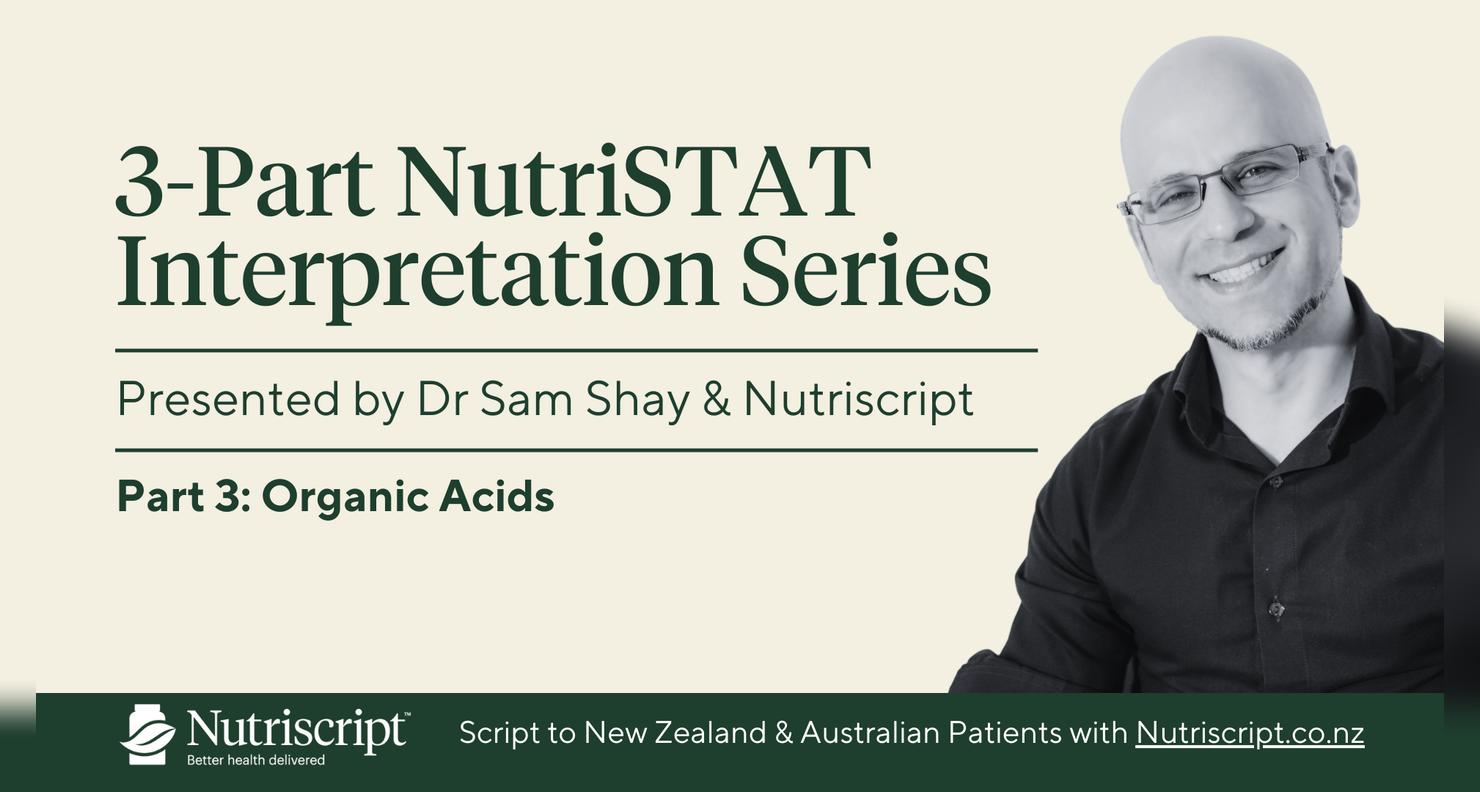 NutriSTAT Test Interpretation Series: Pt 3 | Dr Sam Shay