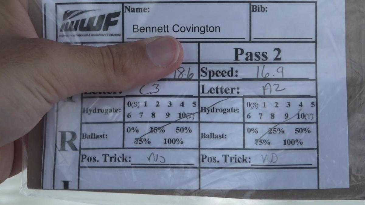 Bennett Covington IB Round 2 Pass 2