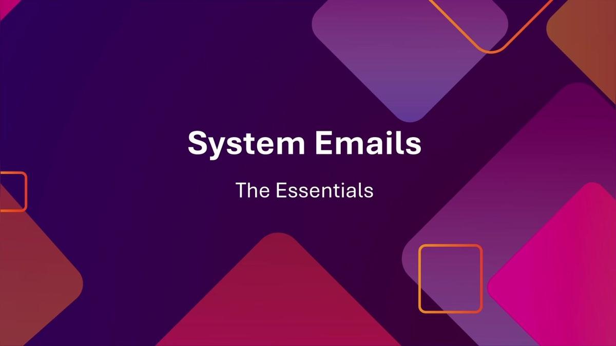 System Emails