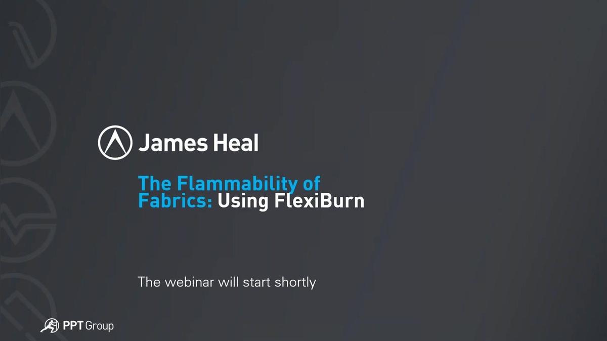 The Flammability of Fabrics - Using FlexiBurn