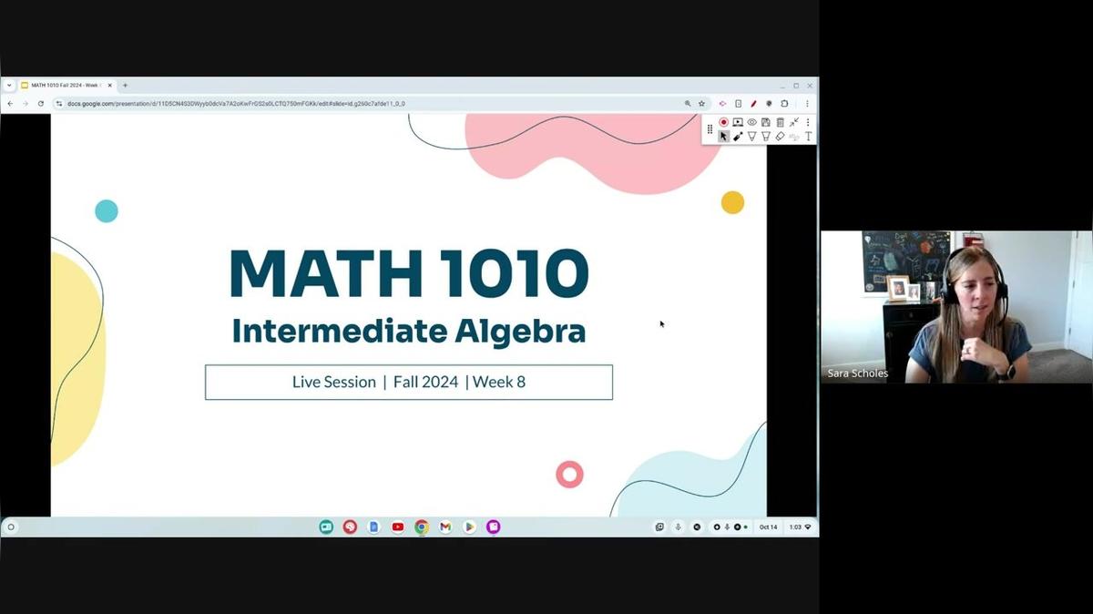 Math 1010 Fall 2024 W8 Live Session