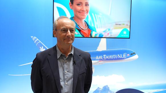 JEAN MARC HASTINGS, directeur Air Tahiti Nui. Paris