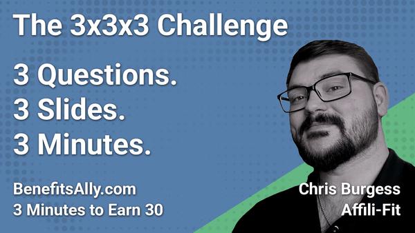 Affili-Fit - 3x3x3 Challenge With Chris Burgess