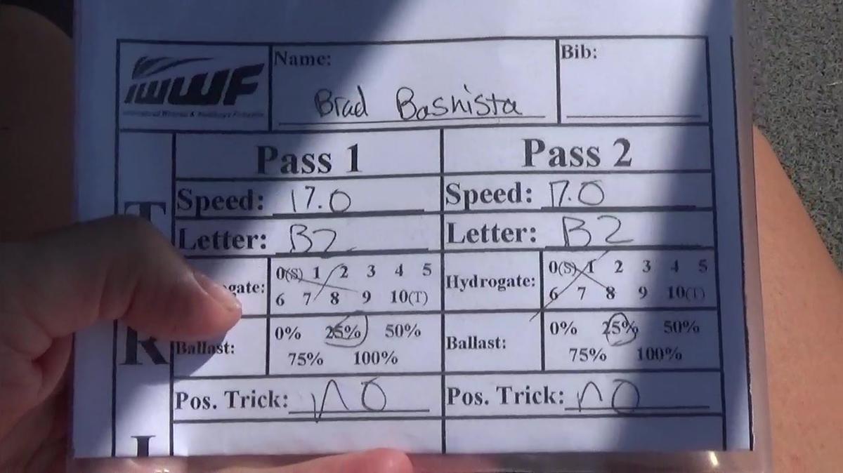 Brad Bashista B4 Round 1 Pass 2