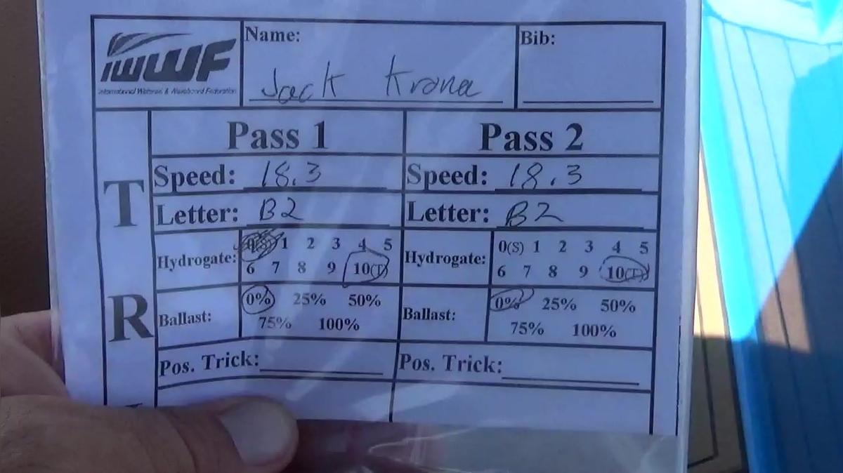 Jack Krona III B5 Round 1 Pass 1