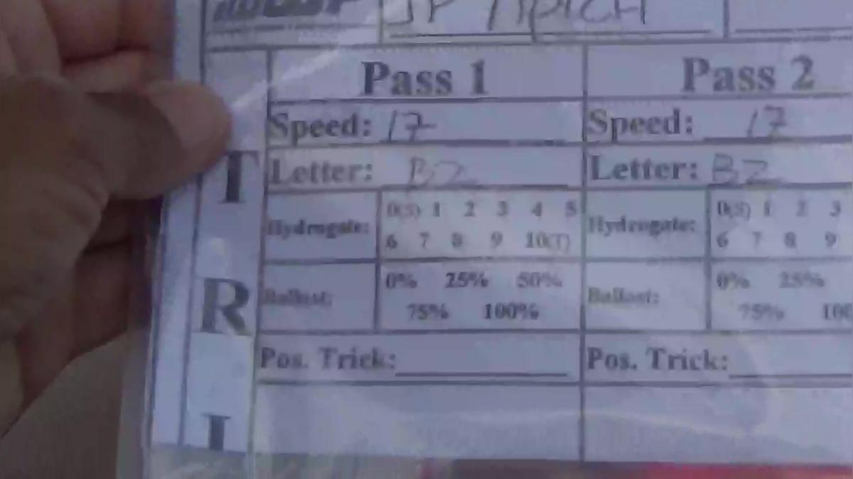 John Tipich M6 Round 1 Pass 1