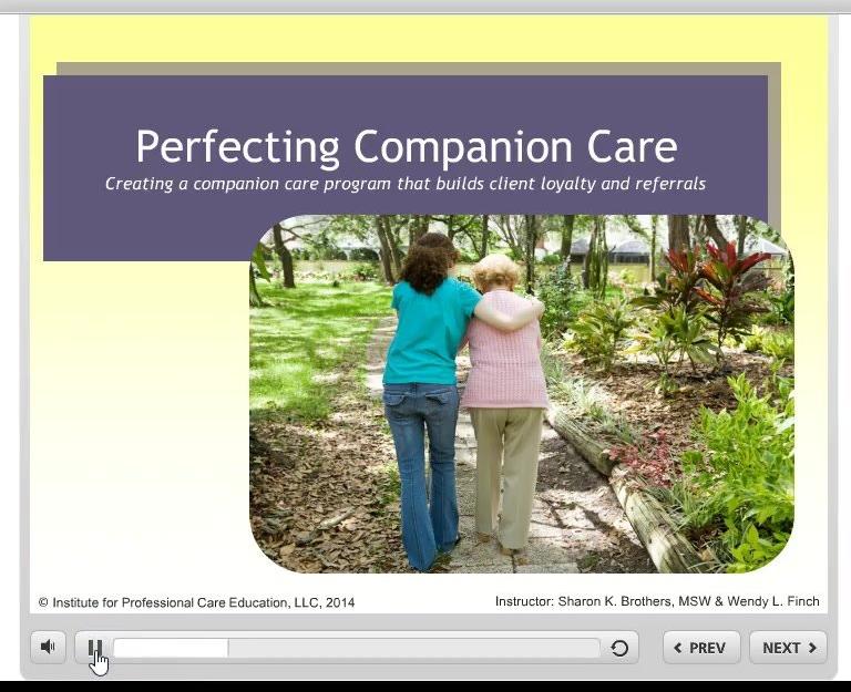 Perfecting Companion Care