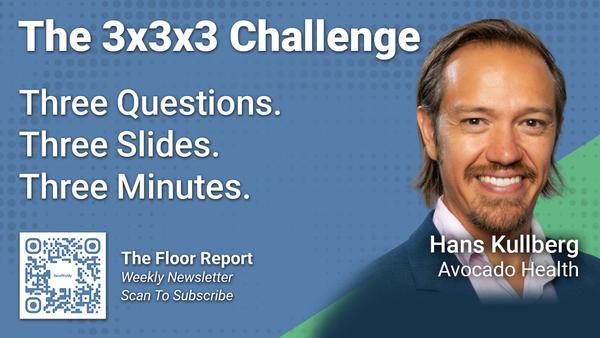 Avocado Health - 3x3x3 Challenge with Hans Kullberg