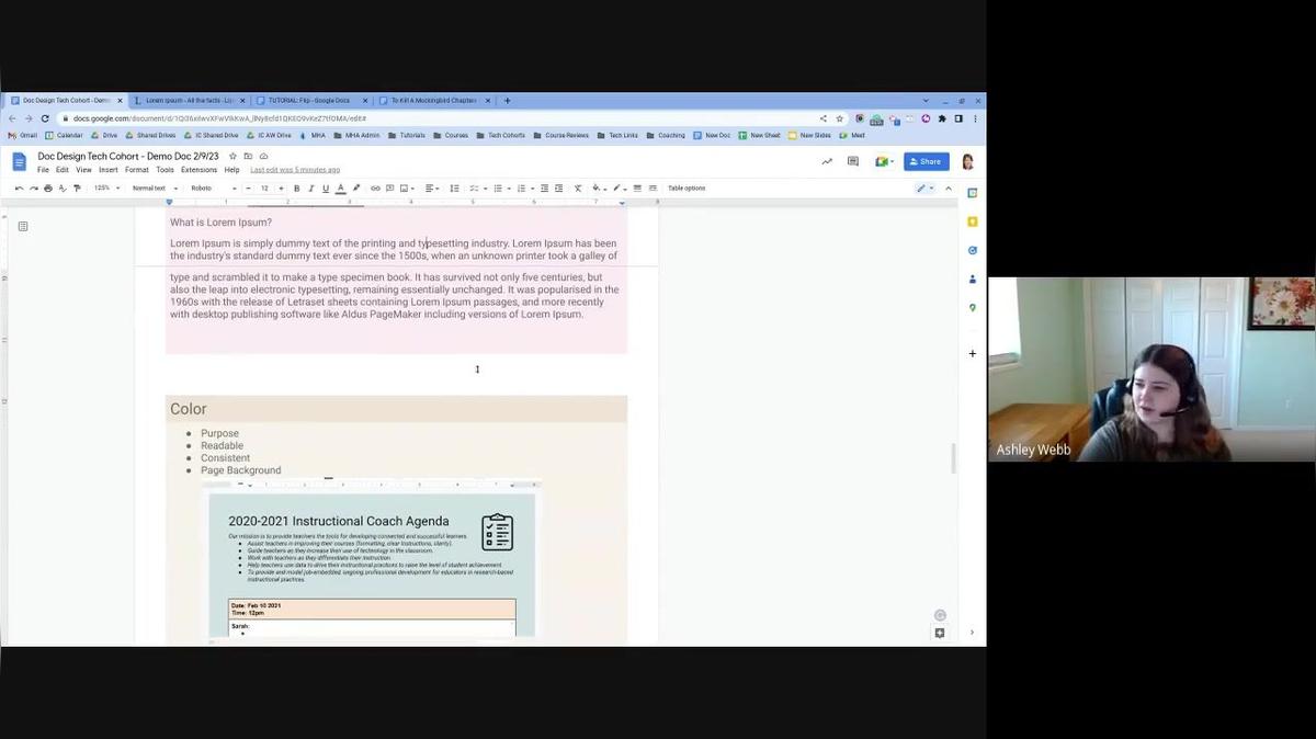 Doc Design TC - Colors and Fonts