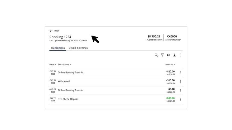 Account Details