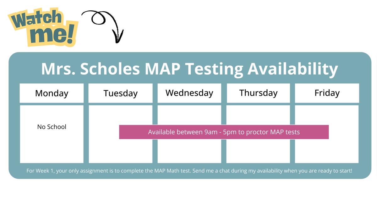 MAP Math Test (SM2 - Scholes)