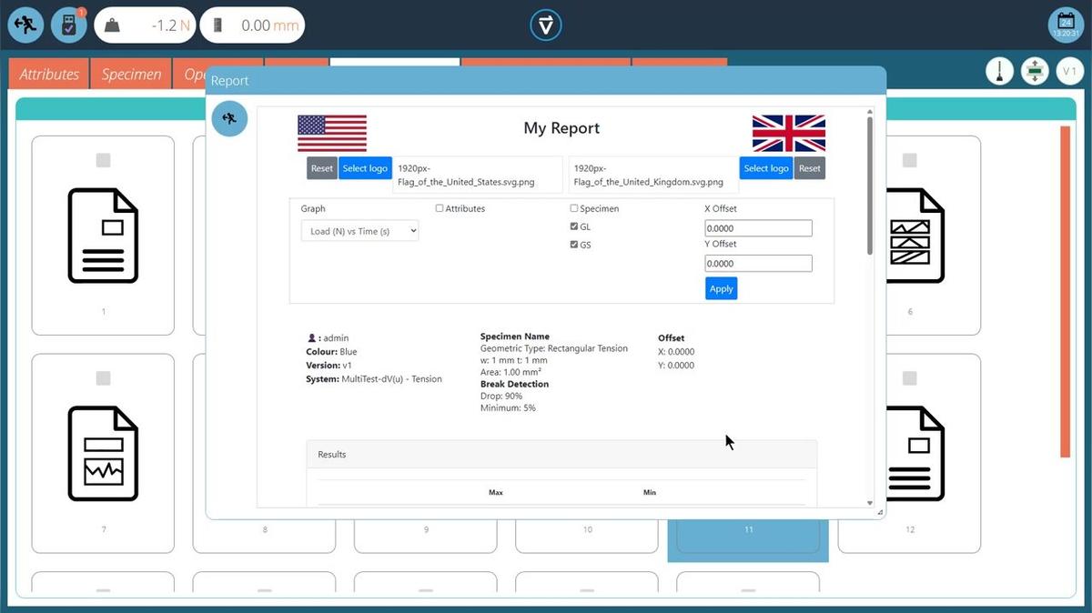 ReportTemplate11Configuring