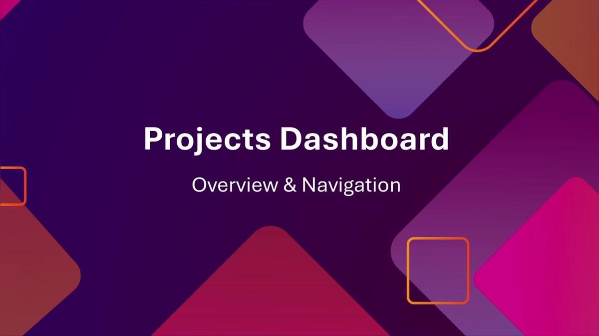 Project Dashboards
