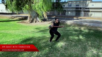 Horizontal  Middle Squat with Transition