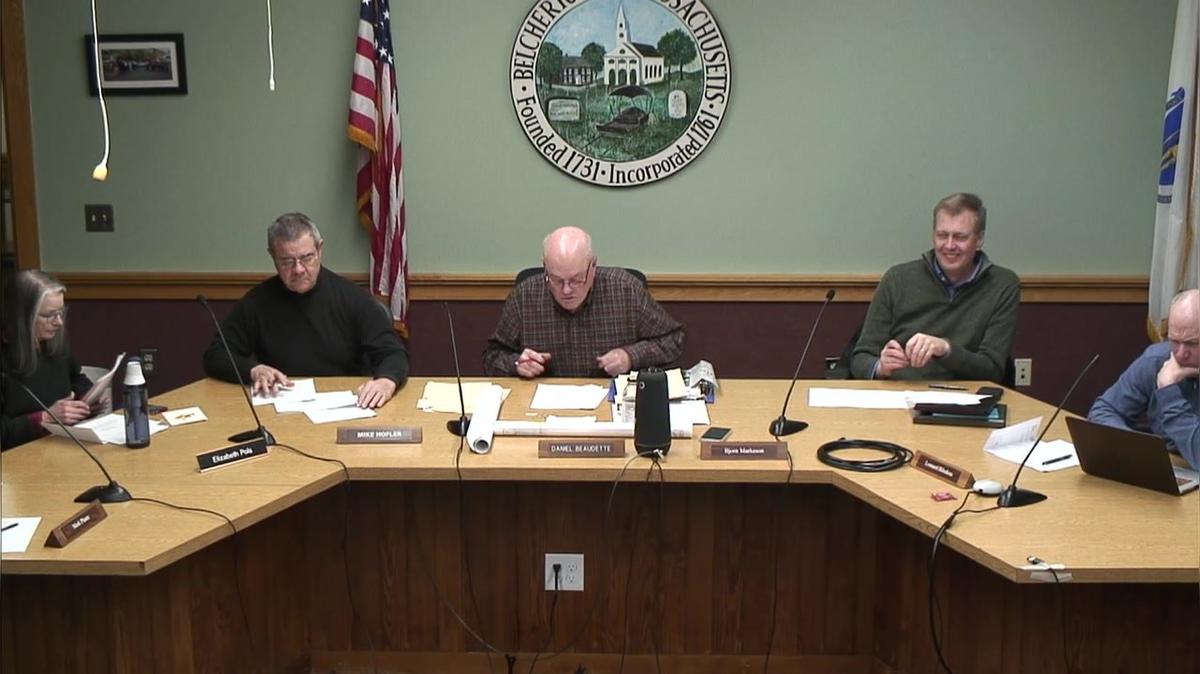 Belchertown Planning Board 01-14-2025