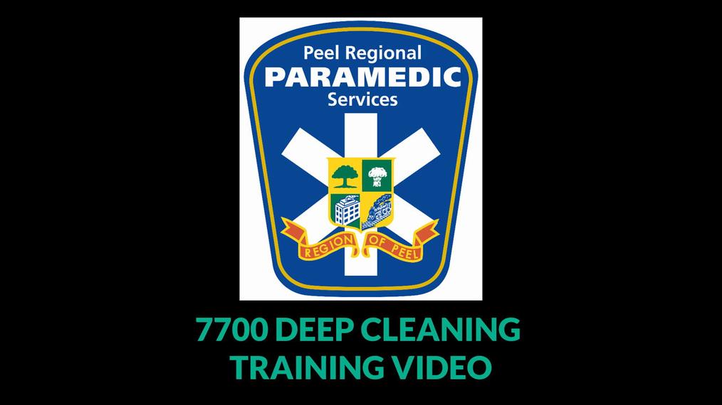 7700 Deep Cleaning Instructional Video