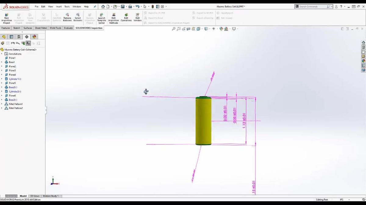 SOLIDWORKS - Dimension and Detail Non-Native Geometry