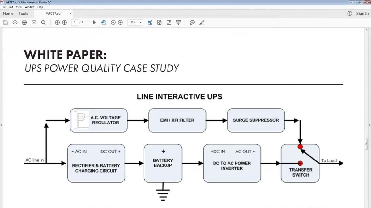 Preview Video: UPS Power Quality Case Study