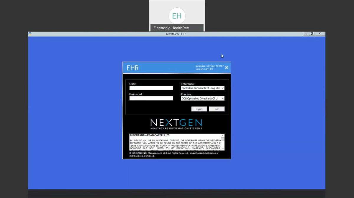 Scribe EHR Module 1 of 2