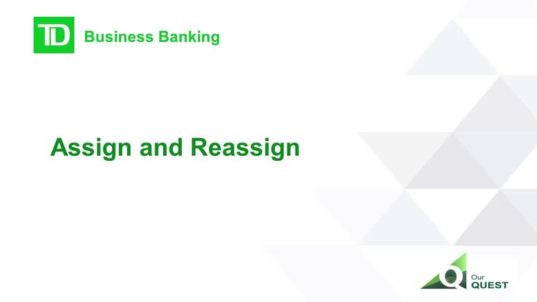 Assign and Reassign
