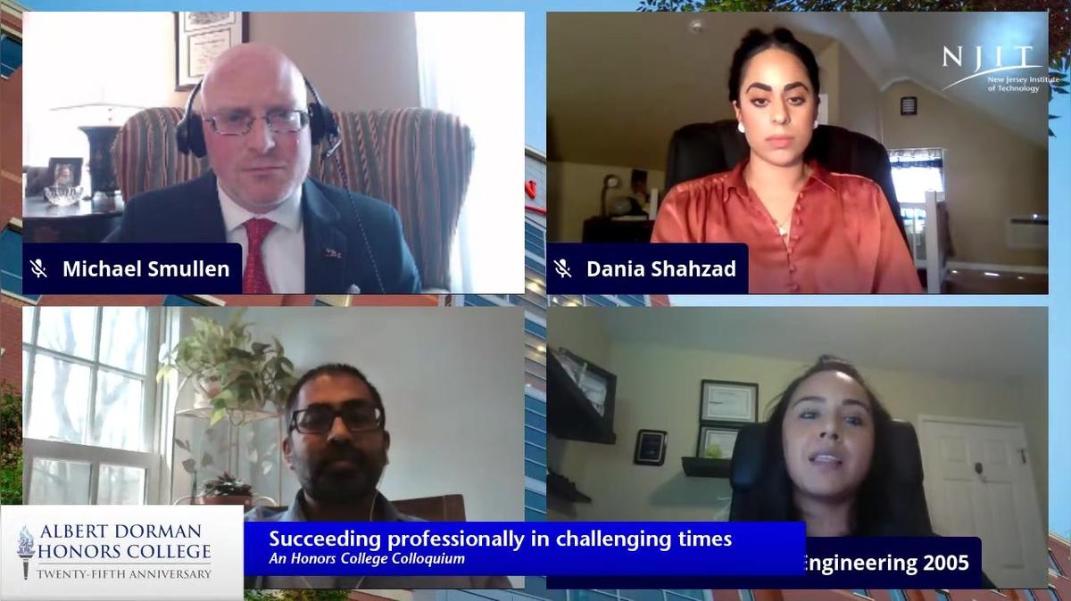 Honors College Virtual Colloquium: Succeeding Professionally in Challenging Times