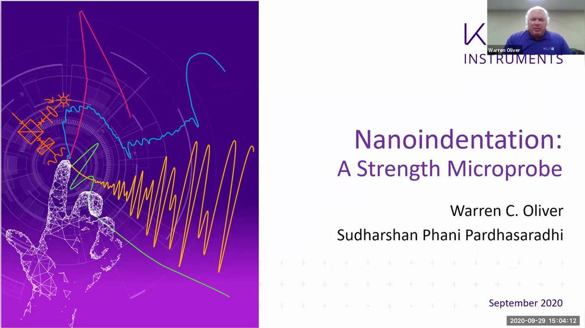 Nanoindentation - A Strength Microprobe by Warren Oliver