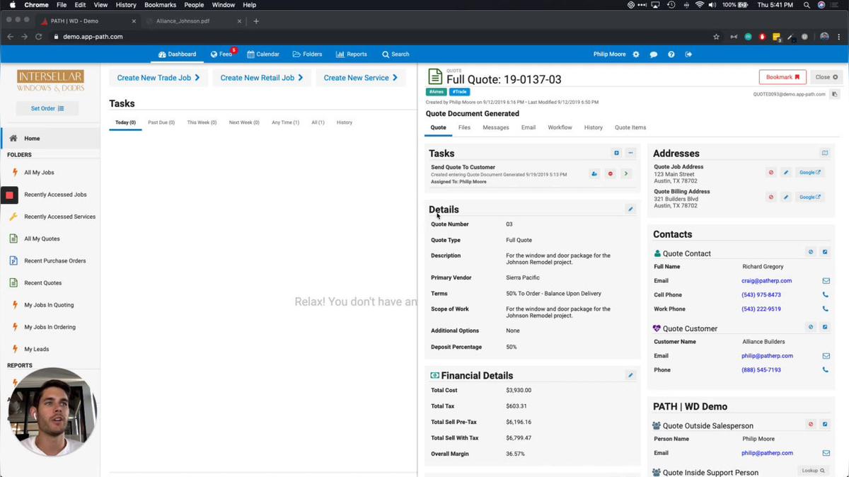 5. Edit Quote Line Items _ Make Revisions - PATH ERP.mp4