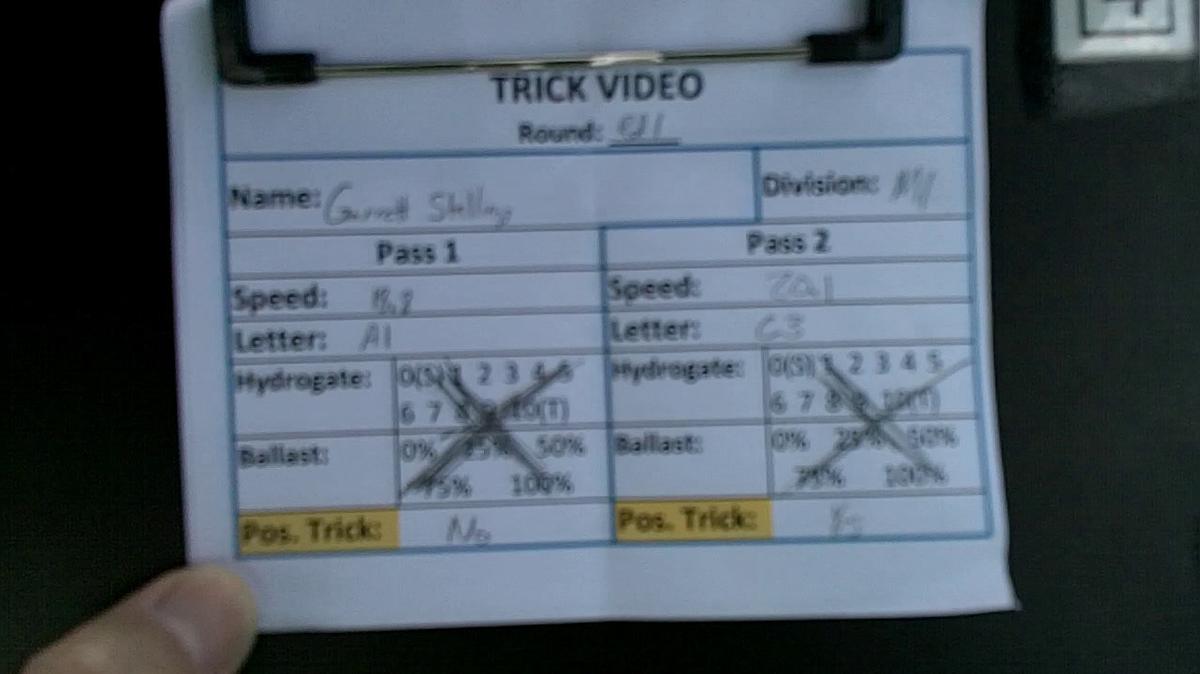 Garrett Stallings M1 Round 1 Pass 2
