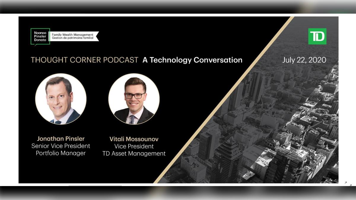 [AUDIO] A Technology Conversation with Vitali Mossounov | Une conversation sur la technologie avec Vitali Mossounov