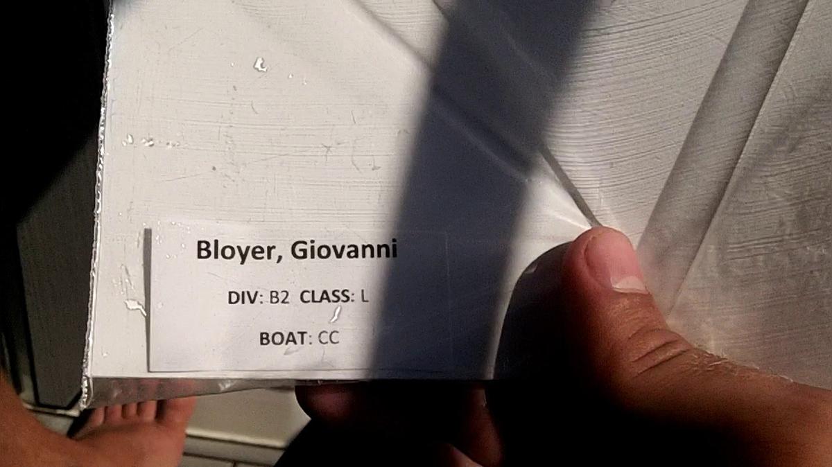 Giovanni Bloyer B2 Round 1 Pass 2