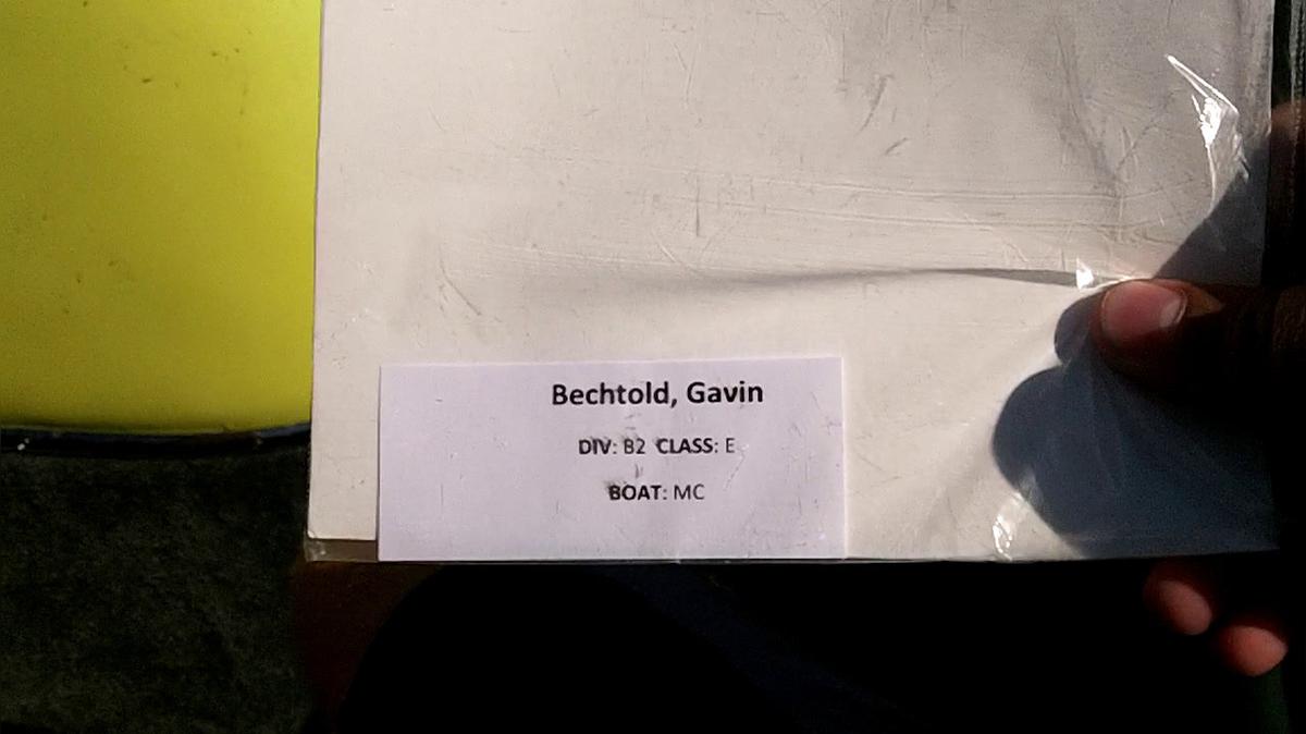 Gavin Bechtold B2 Round 1 Pass 2