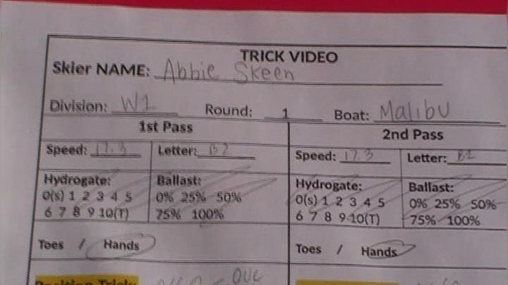 Abbie Skeen W1 Round 1 Pass 1
