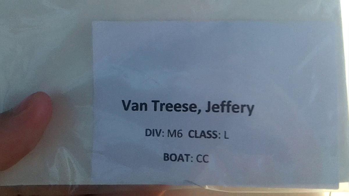 Jeffery Van Treese M6 Round 1 Pass 1