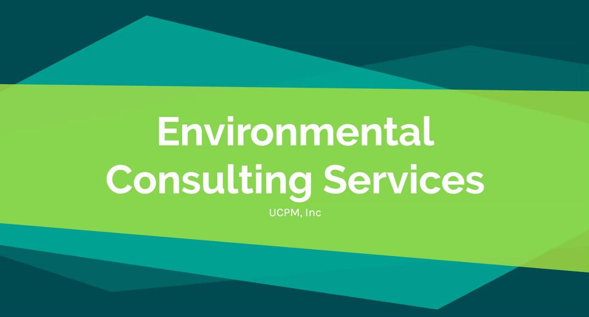 Environmental Consulting Services