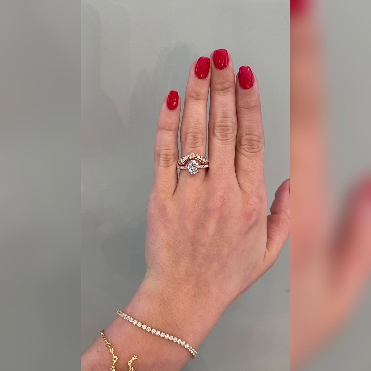 Francesca Wedding Band Pairings
