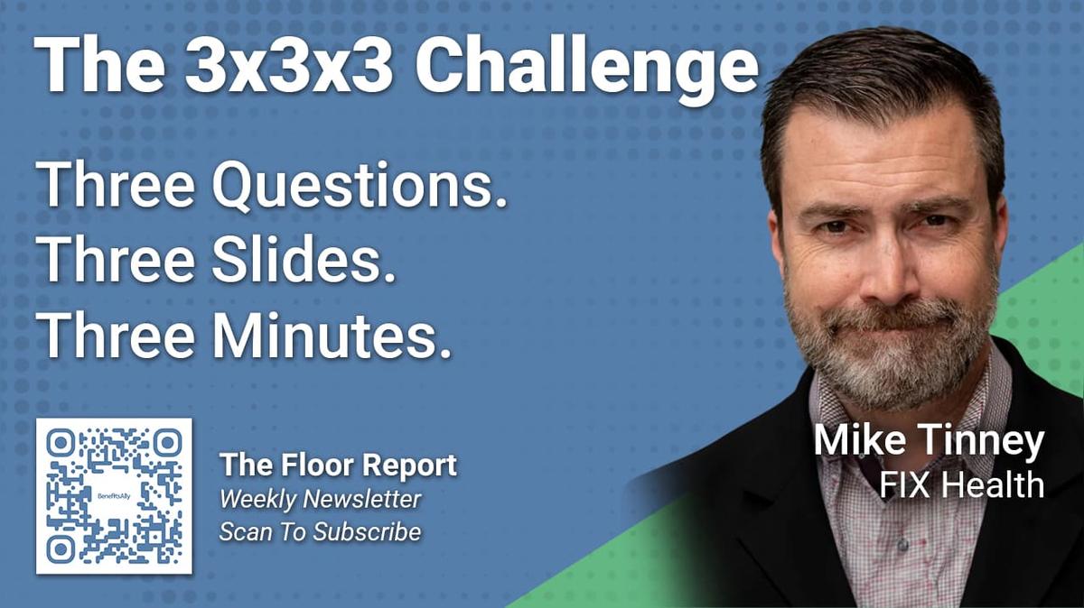 FIX Health - 3x3x3 Challenge with Mike Tinney