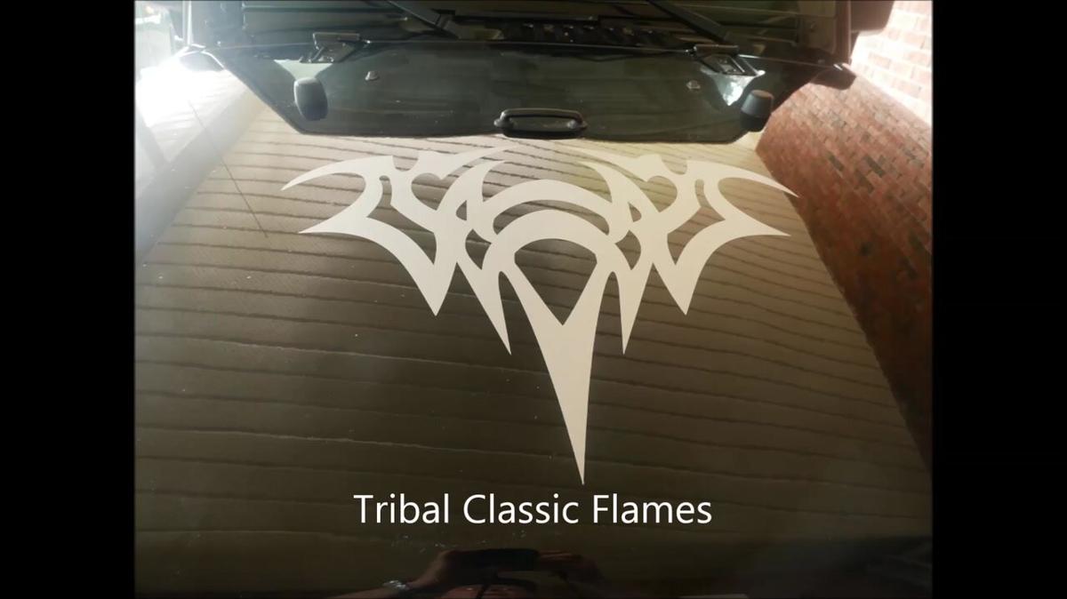 tribal classic vinyl graphics for a jeep wrangler