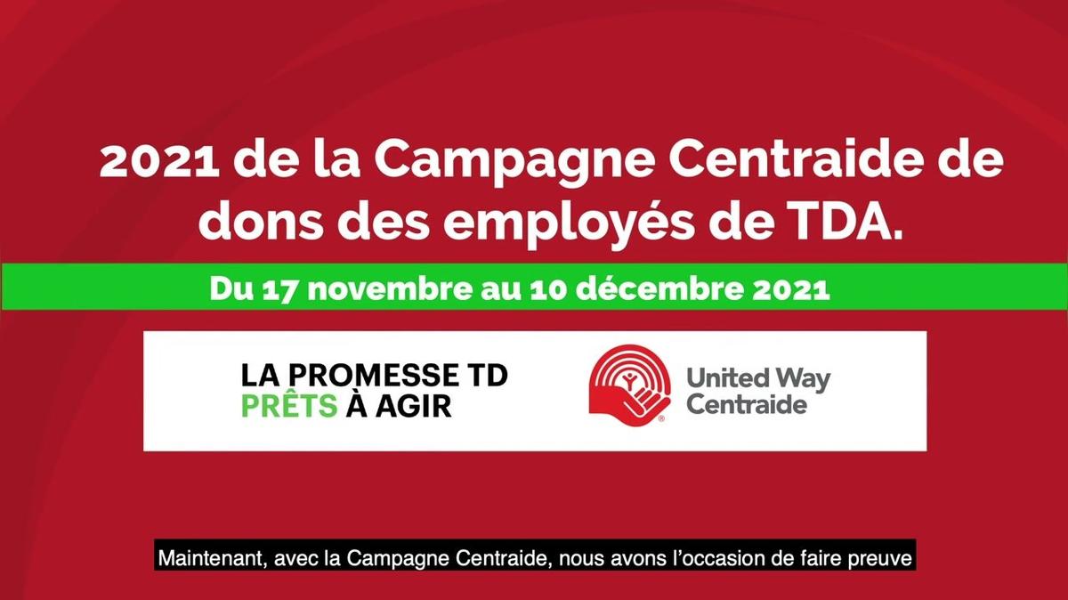 2021 TDI United Way Employee Giving Campaign (FR)