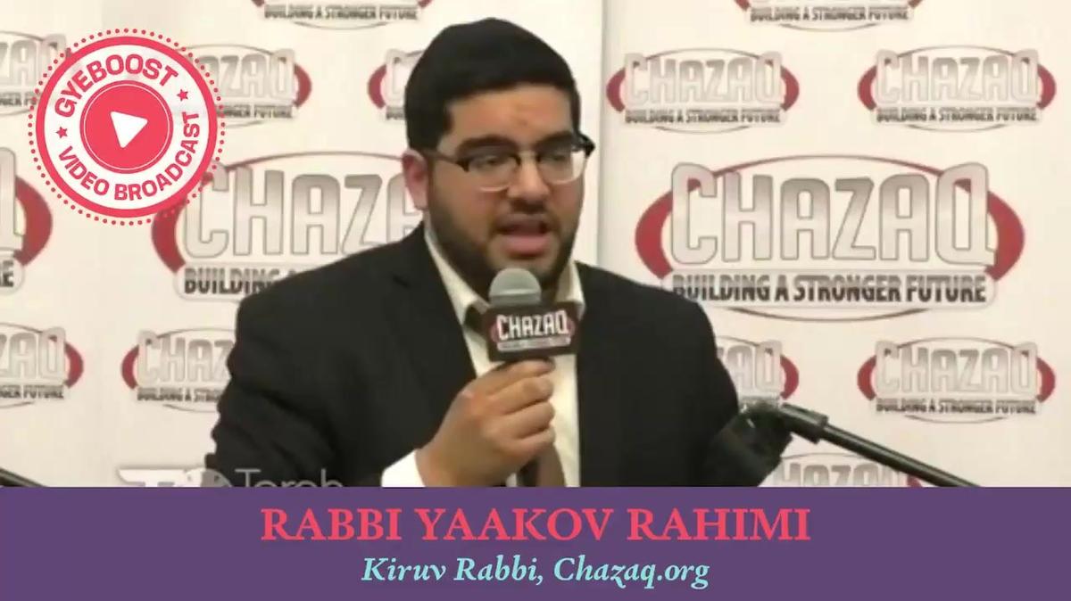 876 - Rabbi Yaakov Rahimi - Escoge tu diamante