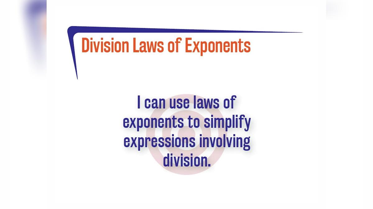 FL 3.8.2 Division Laws of Exponents
