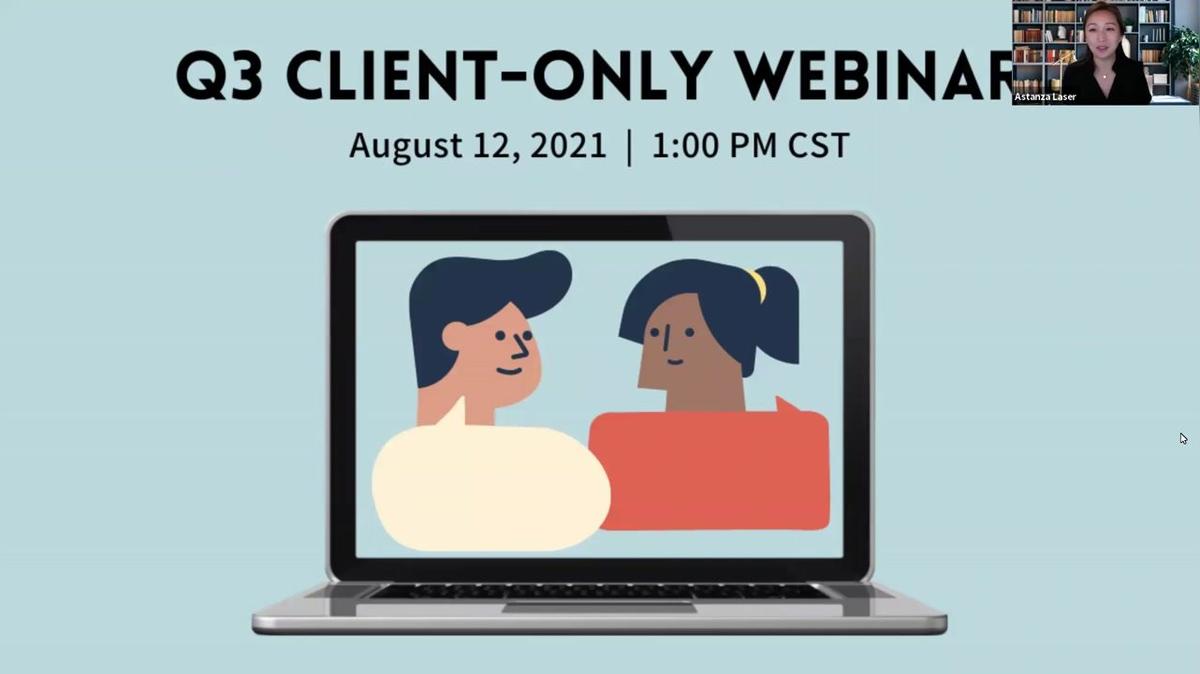 Q3 2021 Client Webinar