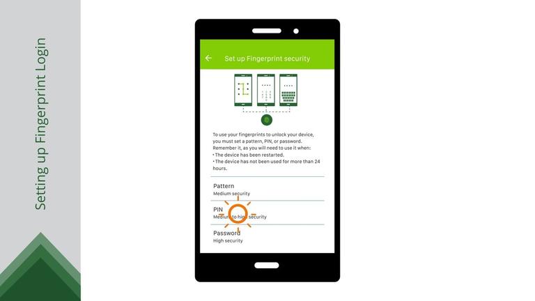 Android Fingerprint Login