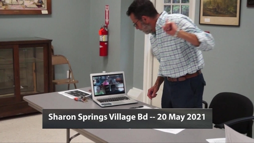 Sharon Springs Village Bd -- 20 May 2021