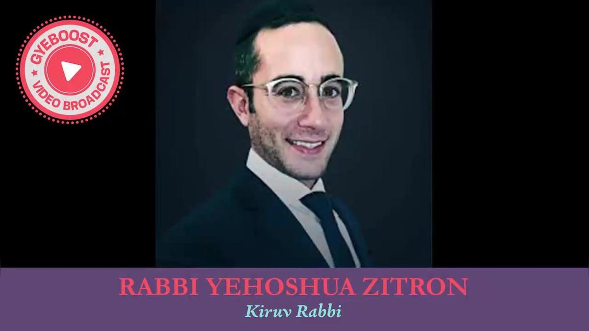 801 - Rabbi Yehoshua Zitron - Para hombres casados